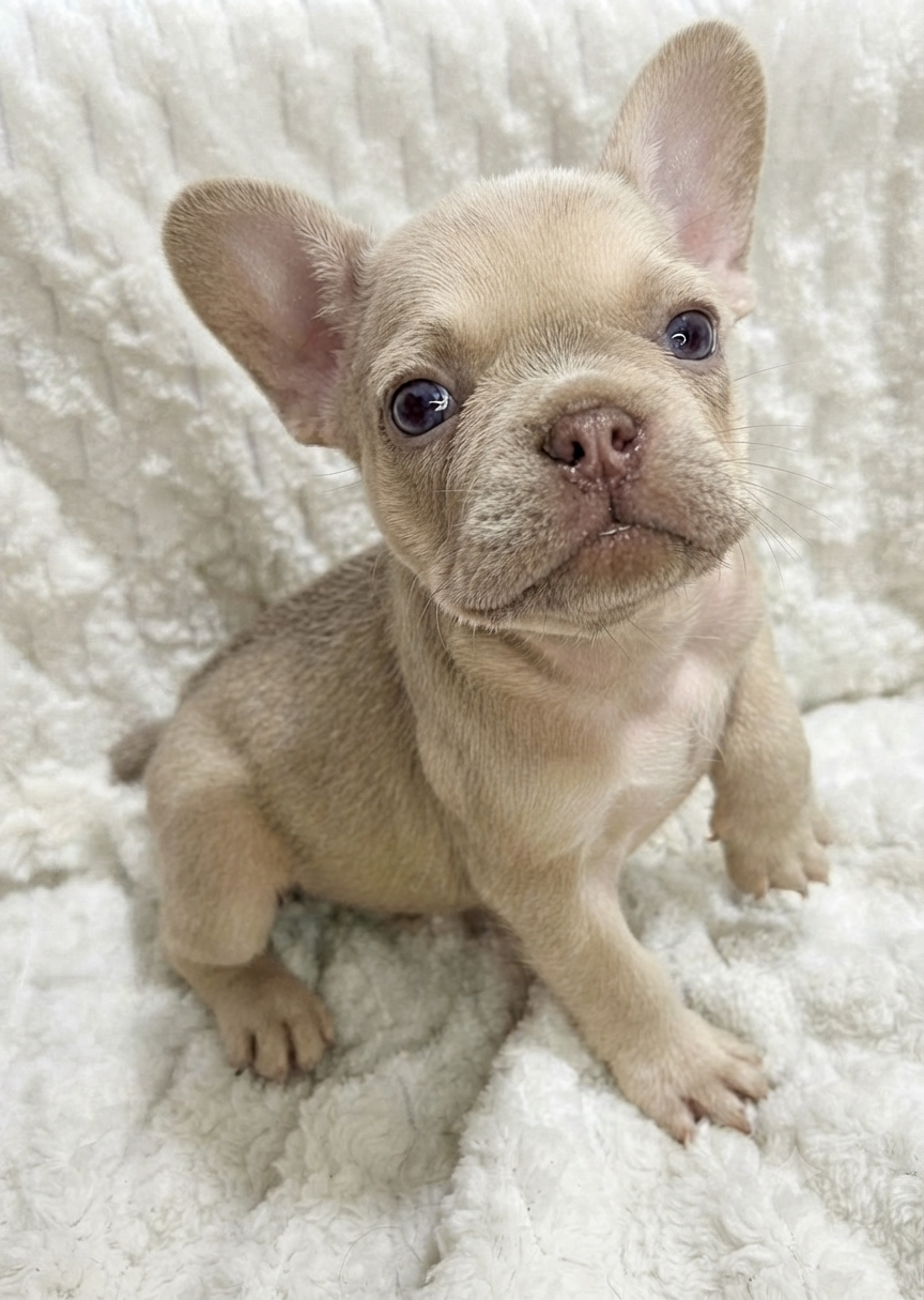 Female French bulldog ready for adoption— Loki - Image 2